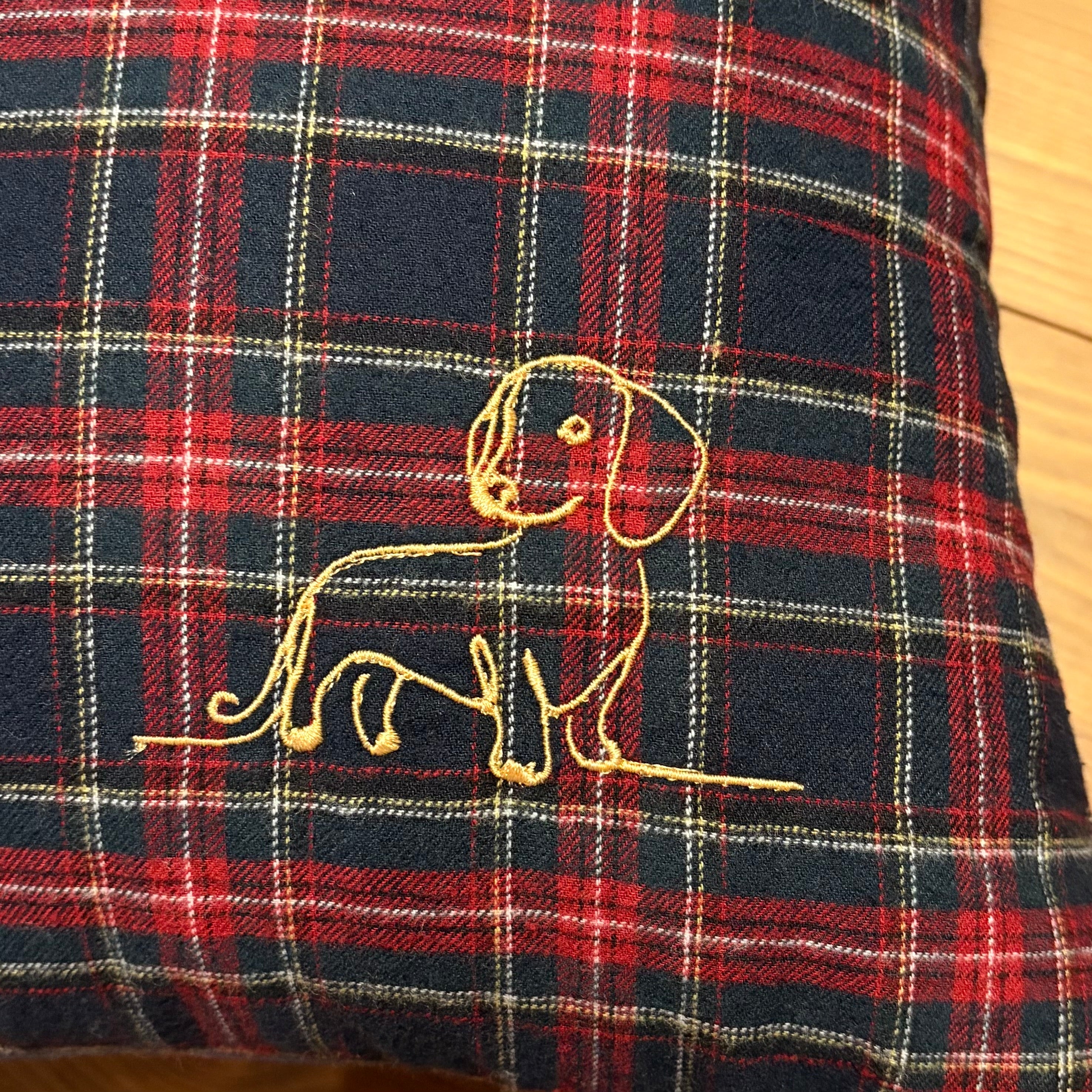 Dachshund Abruka Cushion