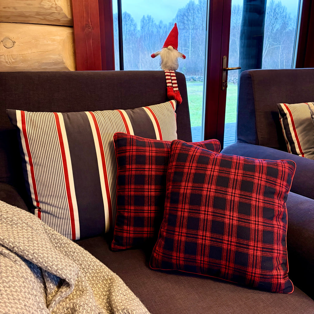 Liisi cushions on an armchair